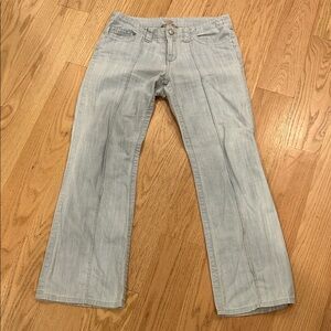 CAbi Light Wash Flare Jeans